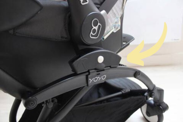 Acogedor adaptador en el chasis de un YOYO 6+