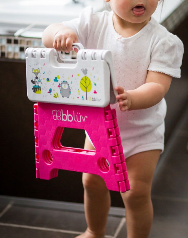 taburete plegable para niños