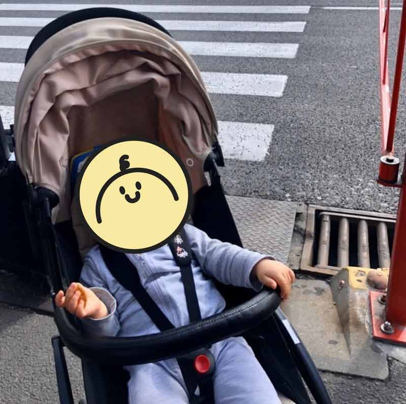 barra de protección del reposabrazos para el cochecito YOYO Babyzen