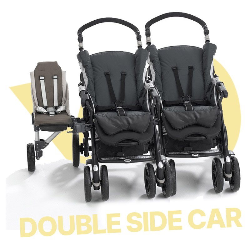 cochecito doble sidecar