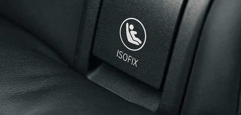logo fixation isofix coche